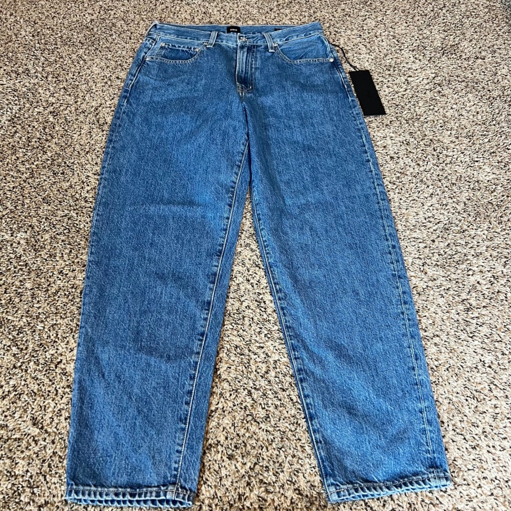 EDWIN Anderson Ankle 90s Relaxed Fit Women‎ Jeans Size 27 Medium Wash Denim
